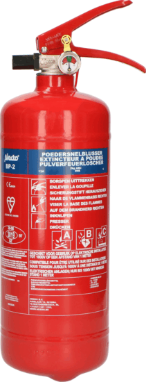 Alecto BP-2 Tűzoltó készülék Porral oltó 2 kg Alecto BP-2 Tűzoltó készülék Porral oltó 2 kg