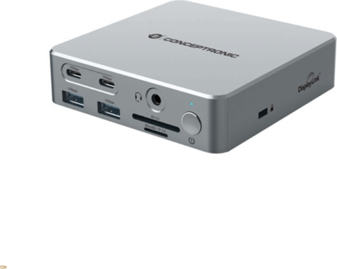 Conceptronic DONN25G Univerzális USB-C Laptop Dokkoló Állomás 120Watt