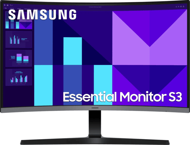 Samsung 27" LS27D396GAUXEN 16:9 FullHD VA Ívelt Monitor - Fekete