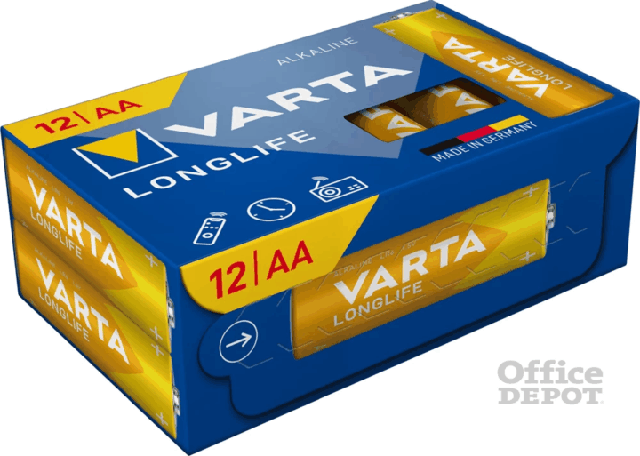 Varta 4106301132 Longlife Ceruzaelem AA (12db/csomag)
