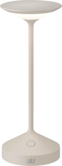 AB+ by Abert Tempo Akkus Mini Hordozható Asztali LED Lámpa 20 cm - Bézs AB+ by Abert Tempo Akkus Mini Hordozható Asztali LED Lámpa 20 cm - Bézs