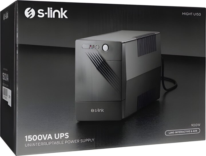 S-Link Might U100 1000VA 600W Line-Interactive Szünetmentes Tápegység