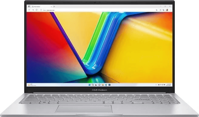Asus Vivobook X1504VA-BQ2625 Laptop Ezüst (15,6" / Intel Core i3-1315U / 16GB / 512GB SSD)