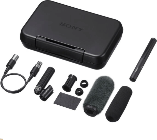 Sony ECM-778 Shotgun XLR Professzionális Mikrofon készlet - Fekete Sony ECM-778 Shotgun XLR Professzionális Mikrofon készlet - Fekete