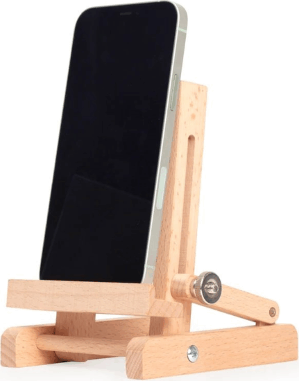 Kikkerland OR120 Asztali festőállvány formájú telefontartó állvány - Natúr