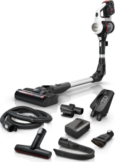 Bosch BSS 715CARP Unlimited 7 Porzsák Nélküli álló / kézi porszívó - Fehér / Fekete