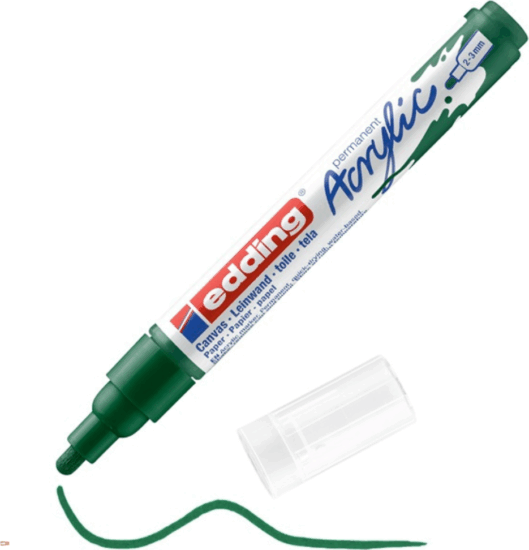 Edding 5100 M 2-3mm Akril Marker - Mohazöld