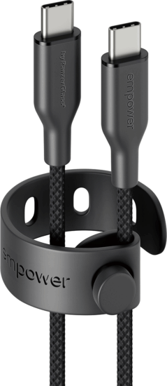 PanzerGlass Empower 60W USB‑C Apa - USB‑C Apa Adat És Töltőkábel 1,2m - Fekete