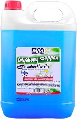 Mild Antibakteriális Folyékony szappan Utántöltő 5L
