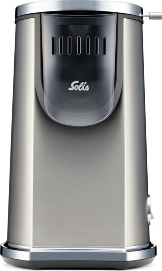 Solis Pop & Fun Typ 8504 Olajmentes Popcorn Készítő Gép 1200 Watt - Ezüst/Fekete