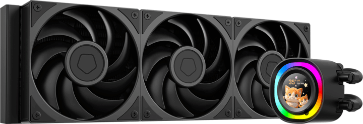 ID-Cooling FX360 LCD PE Univerzális CPU Vízhűtés - Fekete