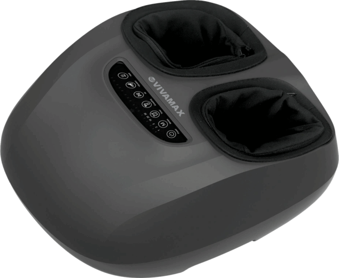 Vivamax FE-5318 Lábmasszírozó készülék hőterápiával - Fekete