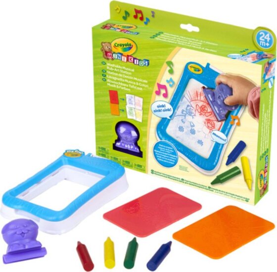 Crayola Mini Kids Zenélő képsatírozó tábla kicsiknek