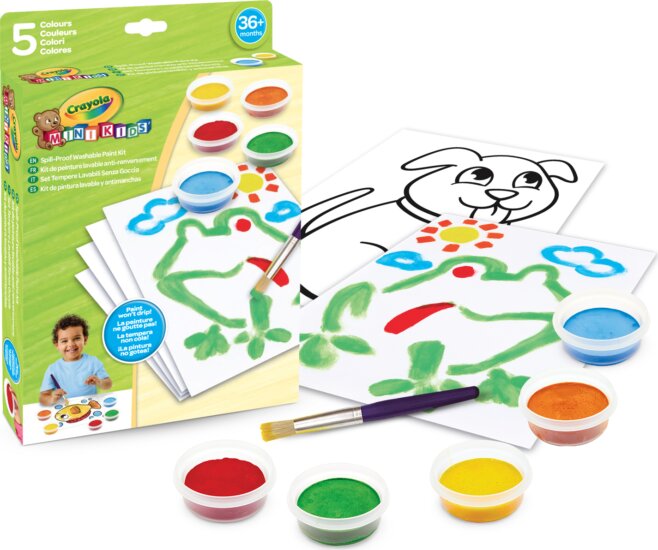 Crayola Cseppmentes lemosható festőkészlet