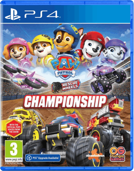 Outright Games PAW Patrol Rescue Wheels Championship PS4 játékszoftver