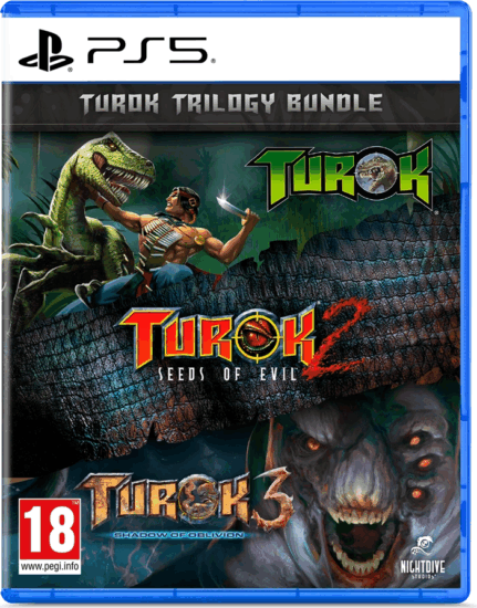 Atari Turok Trilogy Bundle PS5 játékszoftver Atari Turok Trilogy Bundle PS5 játékszoftver