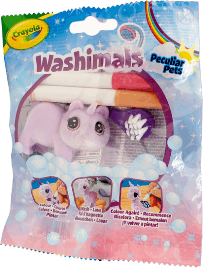 Crayola Washimals Pasztell Állatkák - Egyszarvú medve