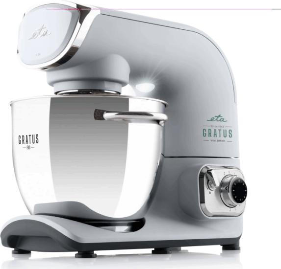 Eta 102890092 Konyhai Robotgép 5,5L 1500 Watt - Ezüst