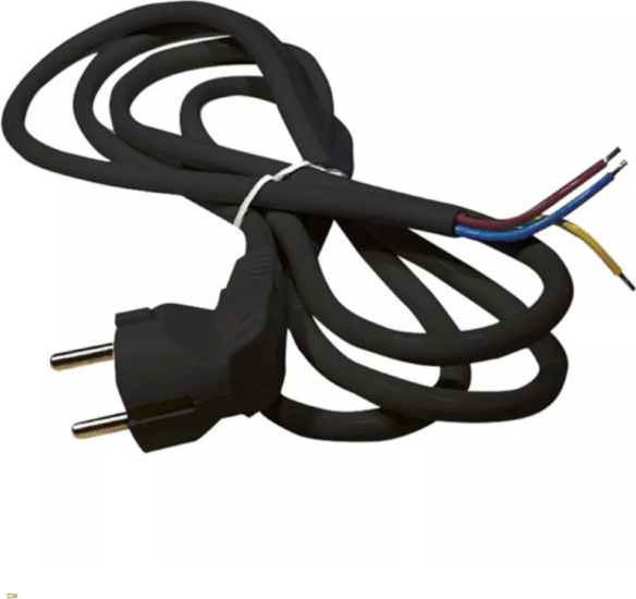 Emos S18315 Flexo Pvc Szerelhető kábel 5m 3× 1mm2 - Fekete