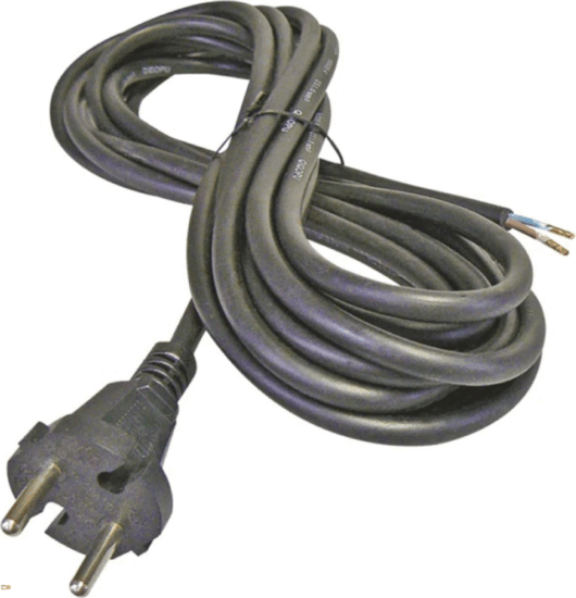 Emos S03350 Flexo Szerelhető hálózati kábel 5 méter 2×1,5mm2 - Fekete