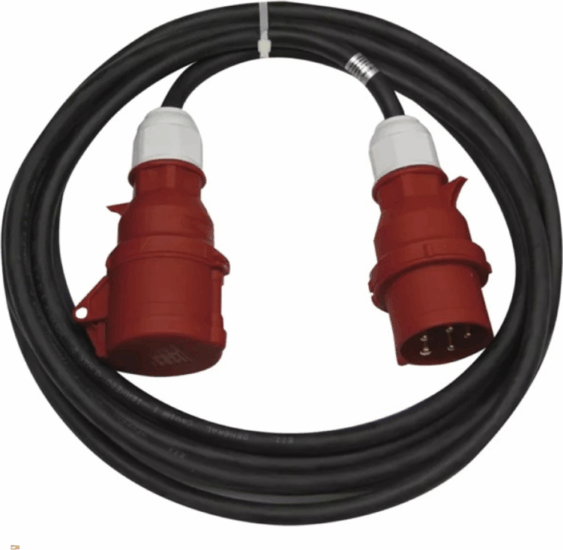 Emos PM0904 3 fázisú Kültéri gumikábeles hosszabító kábel 1 aljzatos 20 méter - Fekete/Piros Emos PM0904 3 fázisú Kültéri gumikábeles hosszabító kábel 1 aljzatos 20 méter - Fekete/Piros