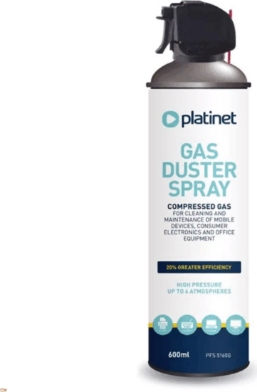 Platinet PFS5160G Sűrített levegő spray 600 ml