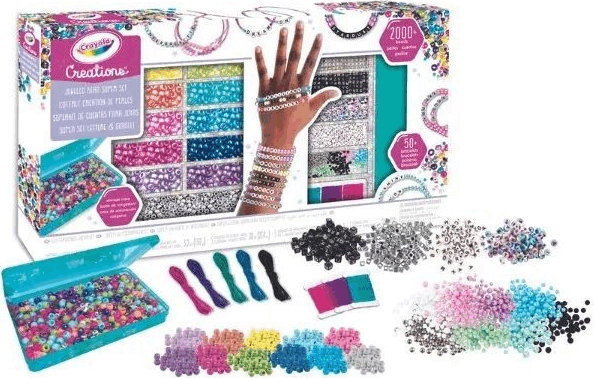 Crayola Creations Gyöngyfűző szett 2000 db gyönggyel Crayola Creations Gyöngyfűző szett 2000 db gyönggyel