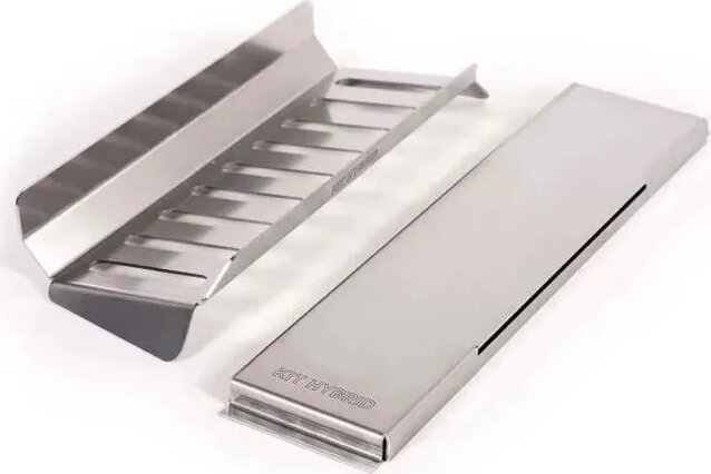 Alfa Forni ACKIT-HYB-1P Hybrid Készlet Moderno 1 Pizza Kerti sütóhöz - Inox