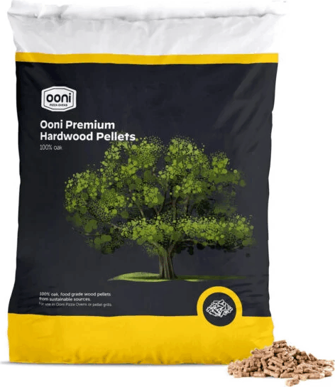 Ooni OON UU-P25300 Kerti grillsütöhöz PremiumTölgyfa Pellet 10kg