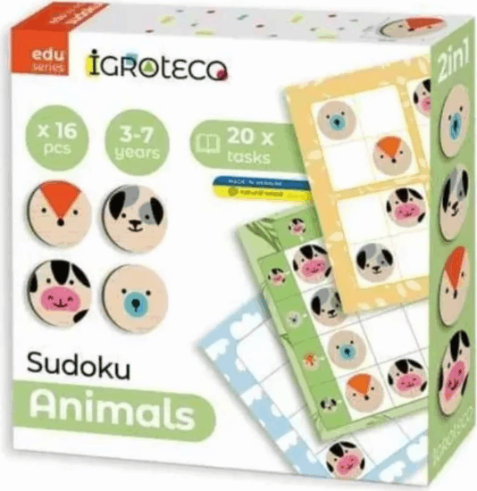 Igroteco 900705 16 darabos Sudoku logikai játék készlet