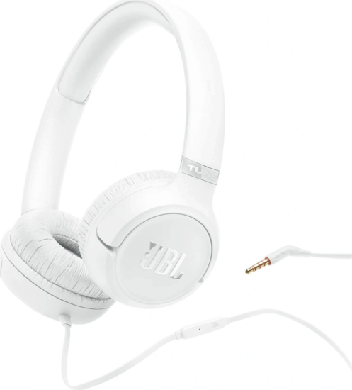 JBL T530 Vezetékes Fejhallgató Headset - Fehér