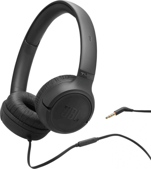 JBL T530 Vezetékes Fejhallgató Headset - Fekete