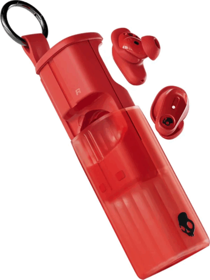 Skullcandy Method360 Bluetooth Fülhallgató Headset Töltőtokban - Piros