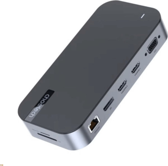 Choetech HUB-M52 Multifunkciós 15IN1 USB-C HUB 100W - Szürke