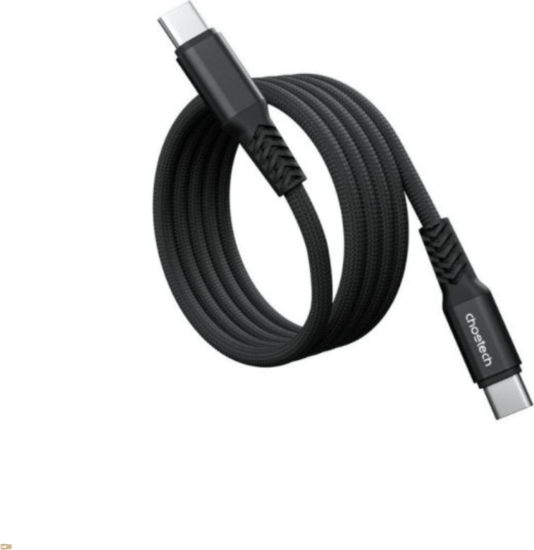 Choetech XCC-1081 USB-C apa - USb-C apa 2.0 Mágneses Adat és Töltő kábel 1,8m - Fekete Choetech XCC-1081 USB-C apa - USb-C apa 2.0 Mágneses Adat és Töltő kábel 1,8m - Fekete