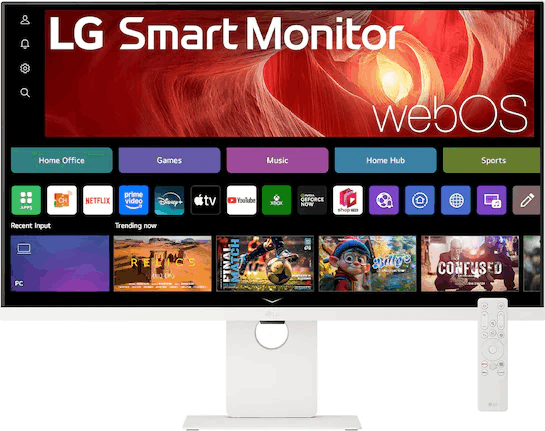 LG 37" 37U730SA-W Smart 16:9 4K UHD IPS LED Monitor - Fehér