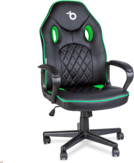 Delight BMD1116GR Gamer szék - Fekete/ Zöld