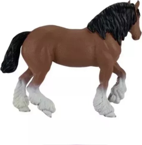 Mojo Clydesdale ló figura 14,4 cm - Barna Mojo Clydesdale ló figura 14,4 cm - Barna