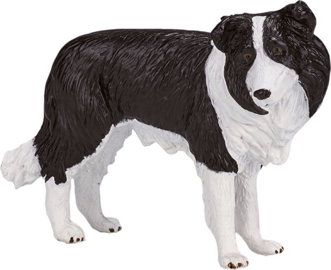 Mojo Border Collie kutya figura 7,5 cm