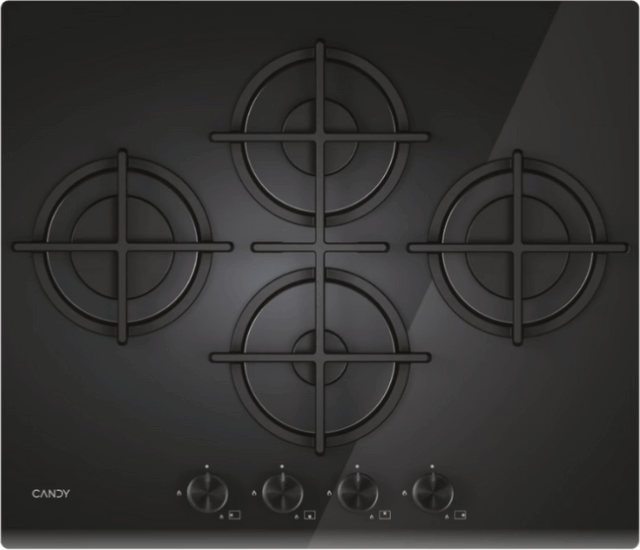 Candy CVG6DTB Beépíthető 4 Zónás Gáz Főzőlap 8150 Watt - Fekete Candy CVG6DTB Beépíthető 4 Zónás Gáz Főzőlap 8150 Watt - Fekete
