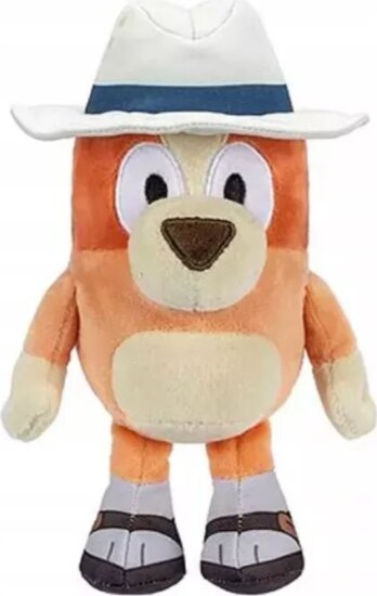 Bluey Bingo nyaraláson plüssfigura 20cm Bluey Bingo nyaraláson plüssfigura 20cm