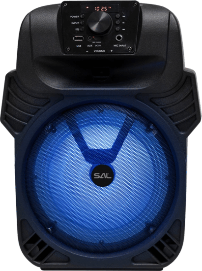 Sal PAR20BTC Hordozható Bluetooth Party Hangszóró 40W - Fekete