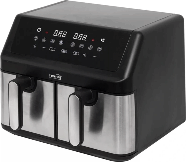 Somogyi HGAF29 AirFryer Forrólevegős Sütő 2x 4,5L 2000 Watt - Fekete / Ezüst