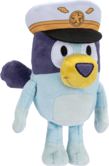 Bluey kapitány plüssfigura 20 cm Bluey kapitány plüssfigura 20 cm