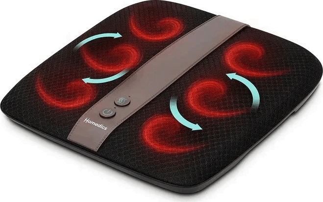 Homedics FM-TS12H-EU Shiatsu Hőterápiás Lábmasszírozó - Fekete Homedics FM-TS12H-EU Shiatsu Hőterápiás Lábmasszírozó - Fekete