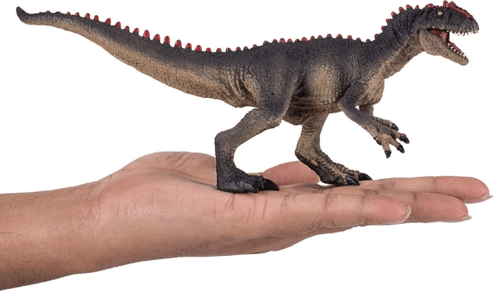 Mojo Prehistory Kézzel festett Allosaurus figura mozgó állkapoccsal 21cm