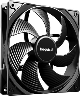 Be Quiet! PURE WINGS 3 140mm PWM Rendszerhűtő ventilátor 3db - Fekete