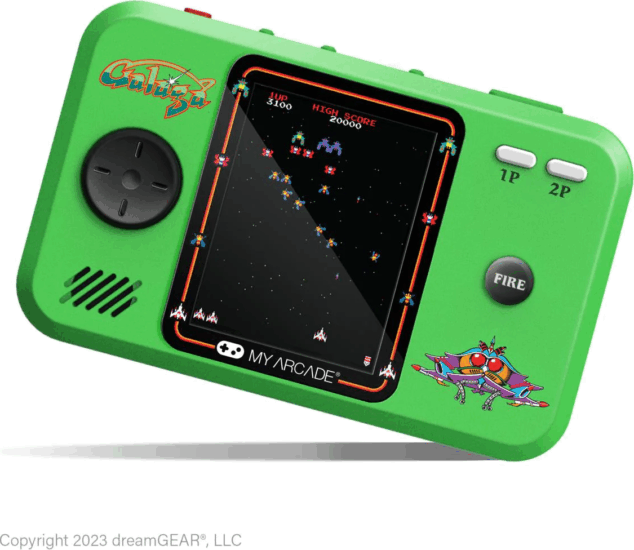 dreamGear My Arcade Galaga Pocket Player Pro 2.75" Hordozható Retro Játékkonzol dreamGear My Arcade Galaga Pocket Player Pro 2.75" Hordozható Retro Játékkonzol
