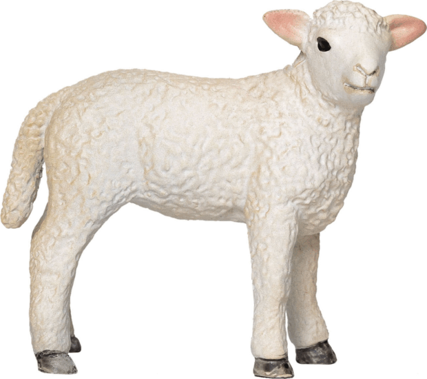 Mojo Farmland álló Romney bárány figura 5 cm