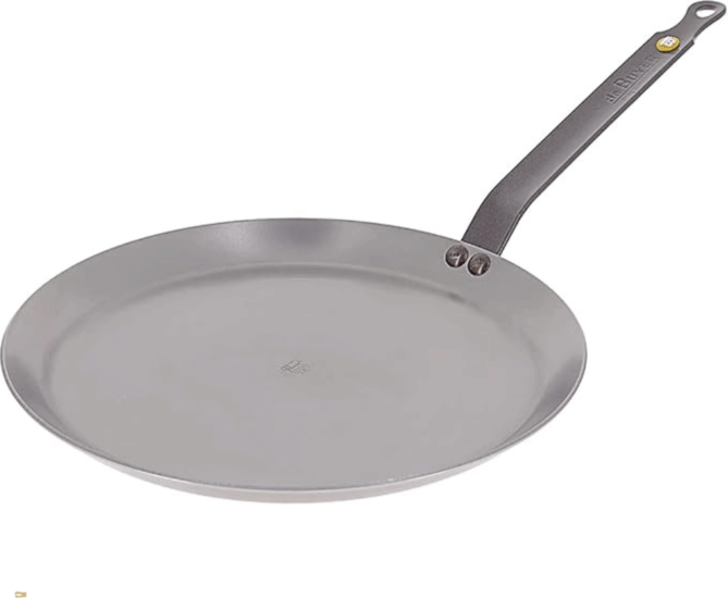 De Buyer DB5615.24 Palacsintasütő Serpenyő 24cm - Fekete/ Ezüst De Buyer DB5615.24 Palacsintasütő Serpenyő 24cm - Fekete/ Ezüst